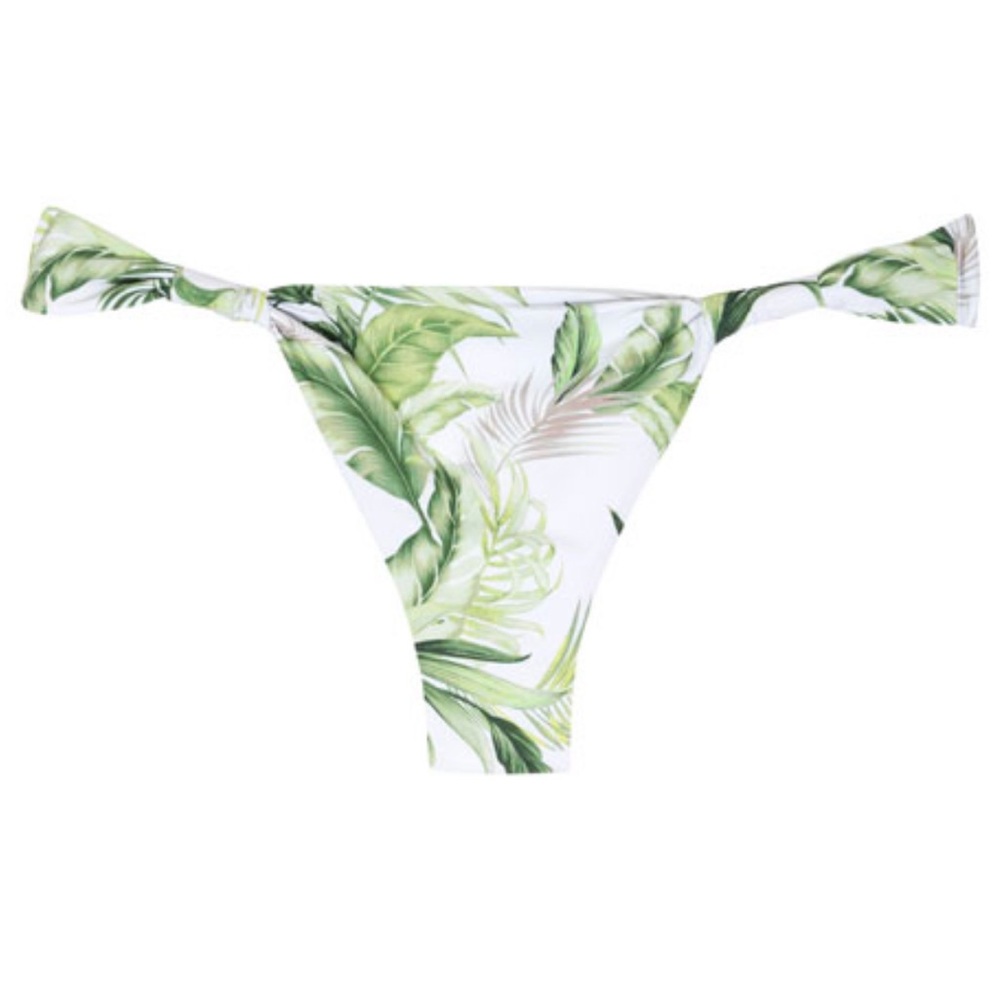 palm print bikini bottom